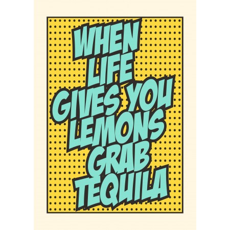 Art Poster Print - Tequila